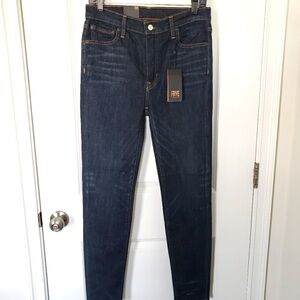 FRYE Addie Skinny Leg Mid-Rise Dark Wash Jeans—28